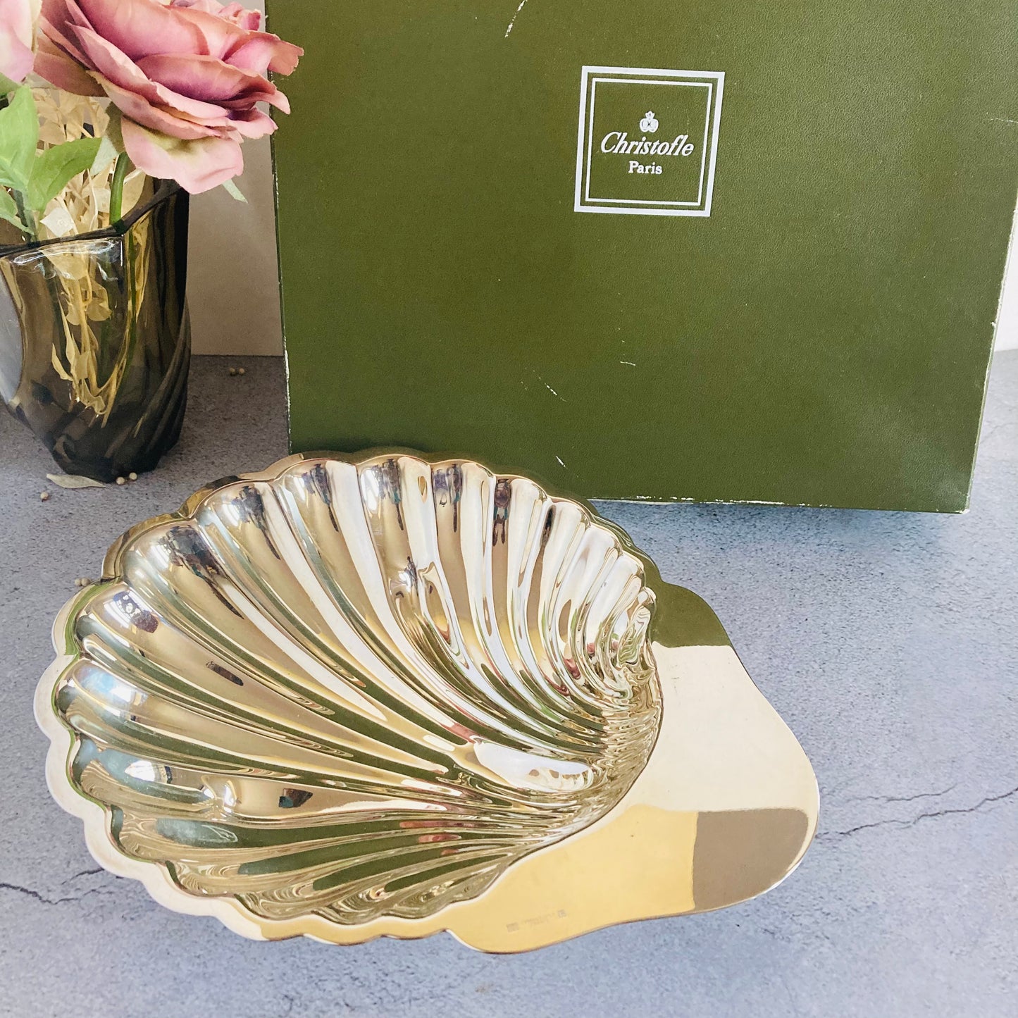 Master Rachel - Vintage Silver Shell Design Christofle Dish