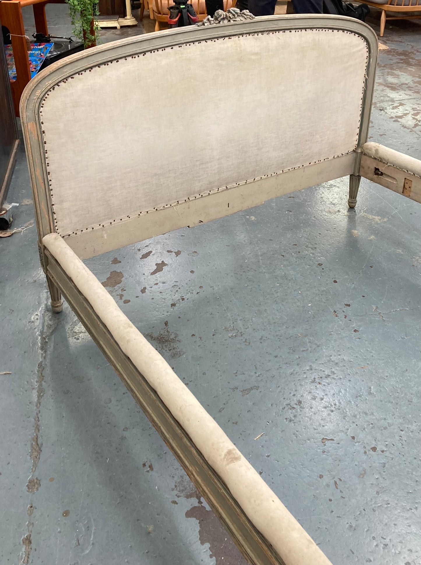 Antique Louis 16th Style French Bed | The Urban Vintage Affair