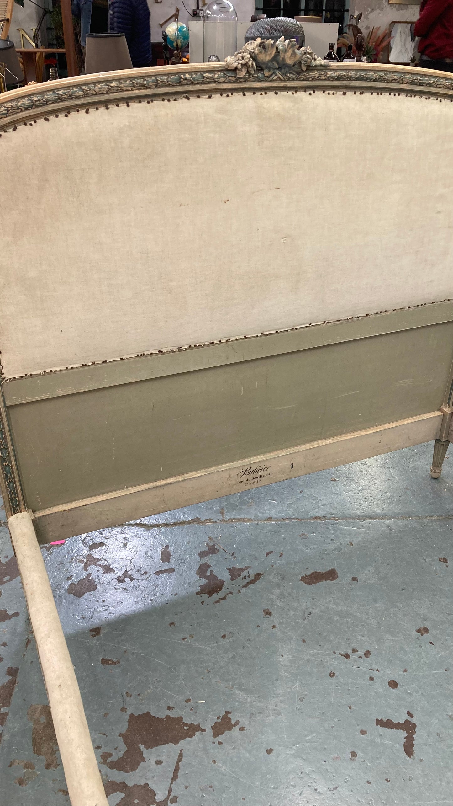 Antique Louis 16th Style French Bed | The Urban Vintage Affair