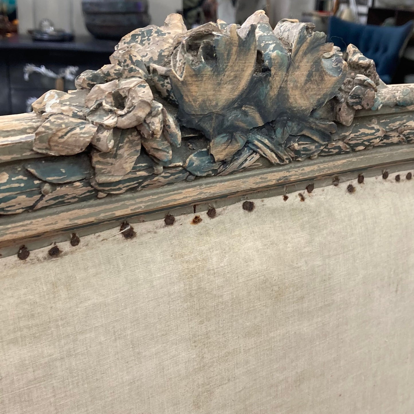 Antique Louis 16th Style French Bed | The Urban Vintage Affair