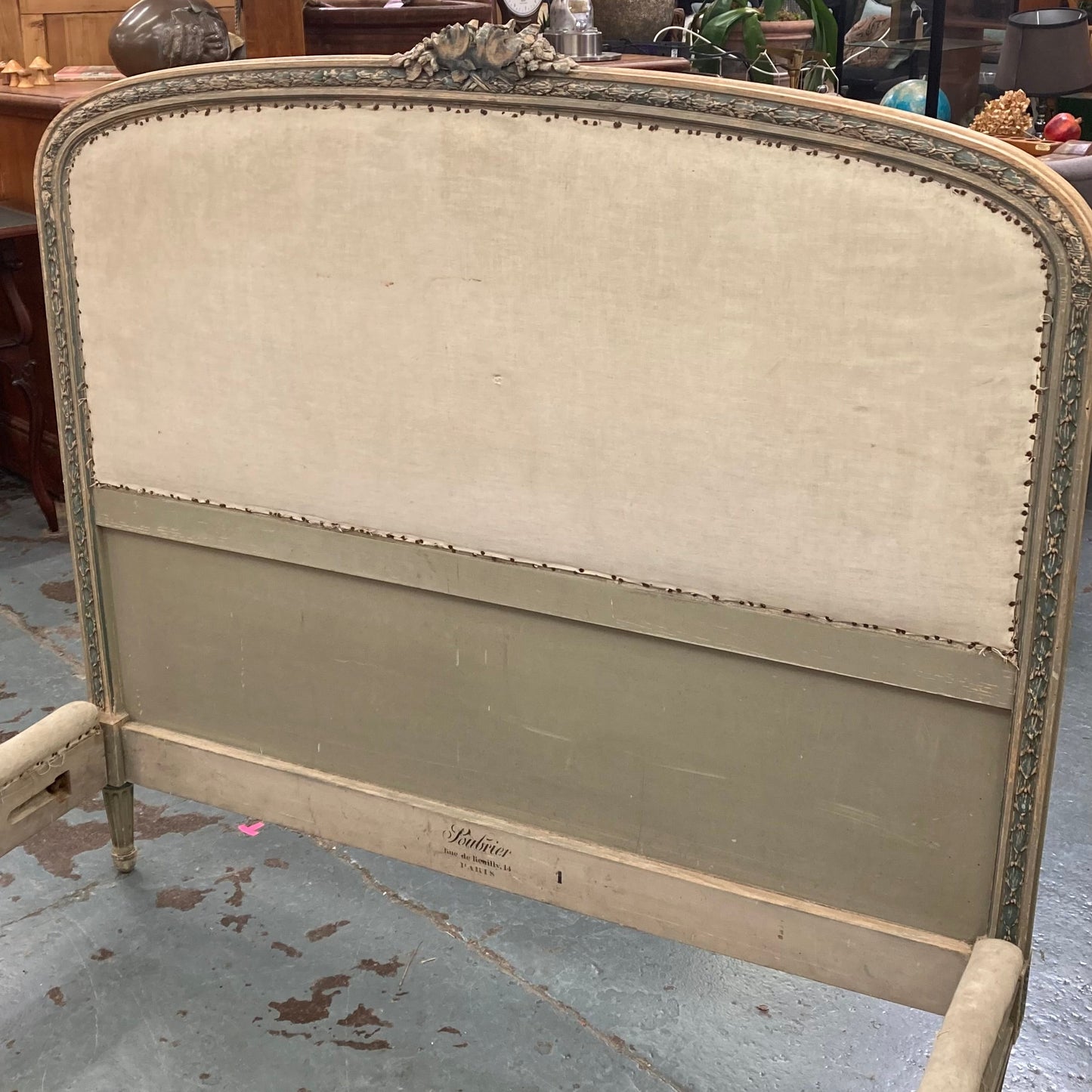 Antique Louis 16th Style French Bed | The Urban Vintage Affair