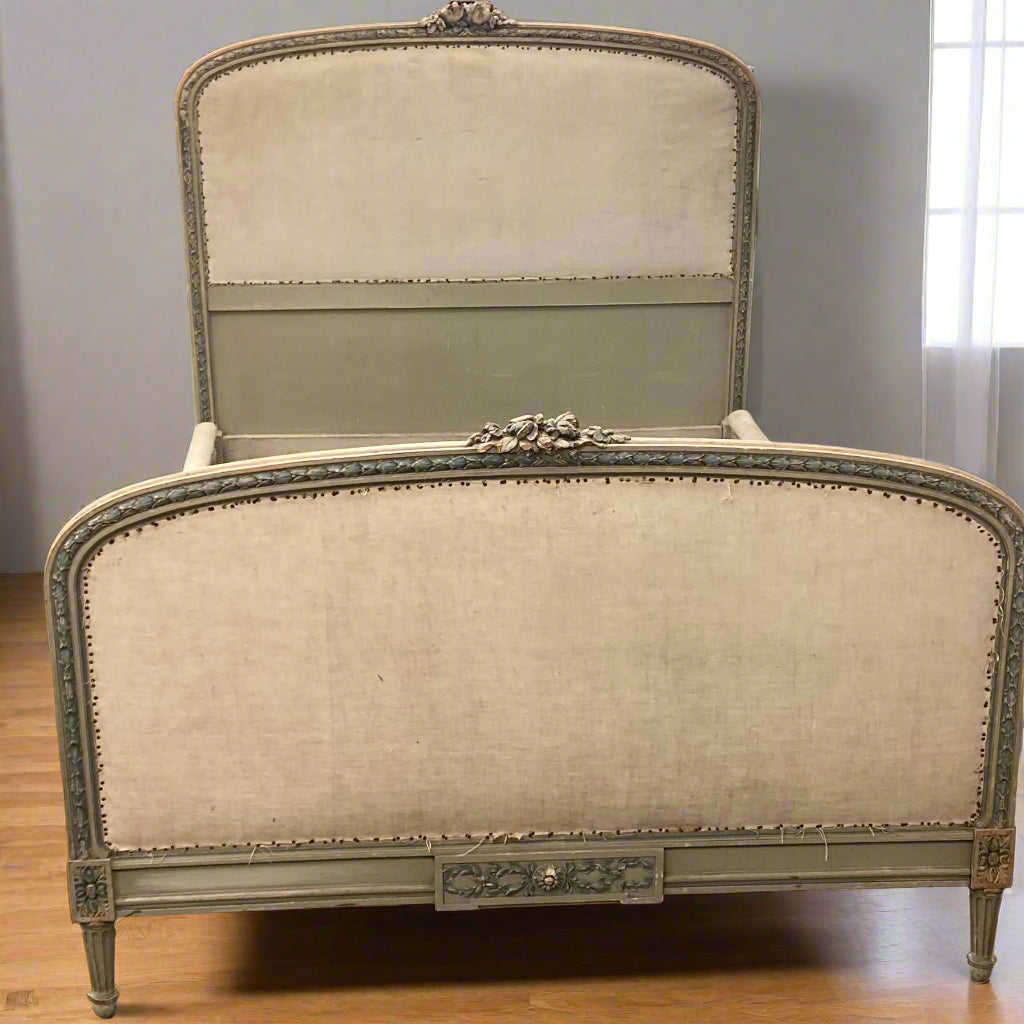 Antique Louis 16th Style French Bed | The Urban Vintage Affair