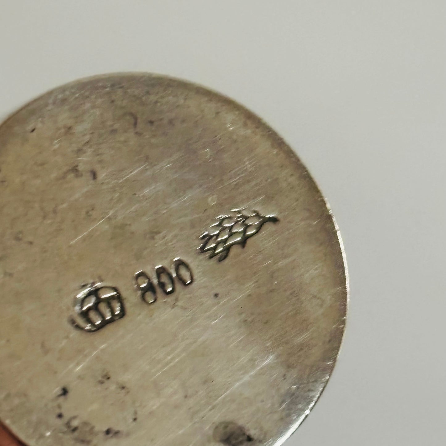 Small Antique Silver Liquor / Shot Cups