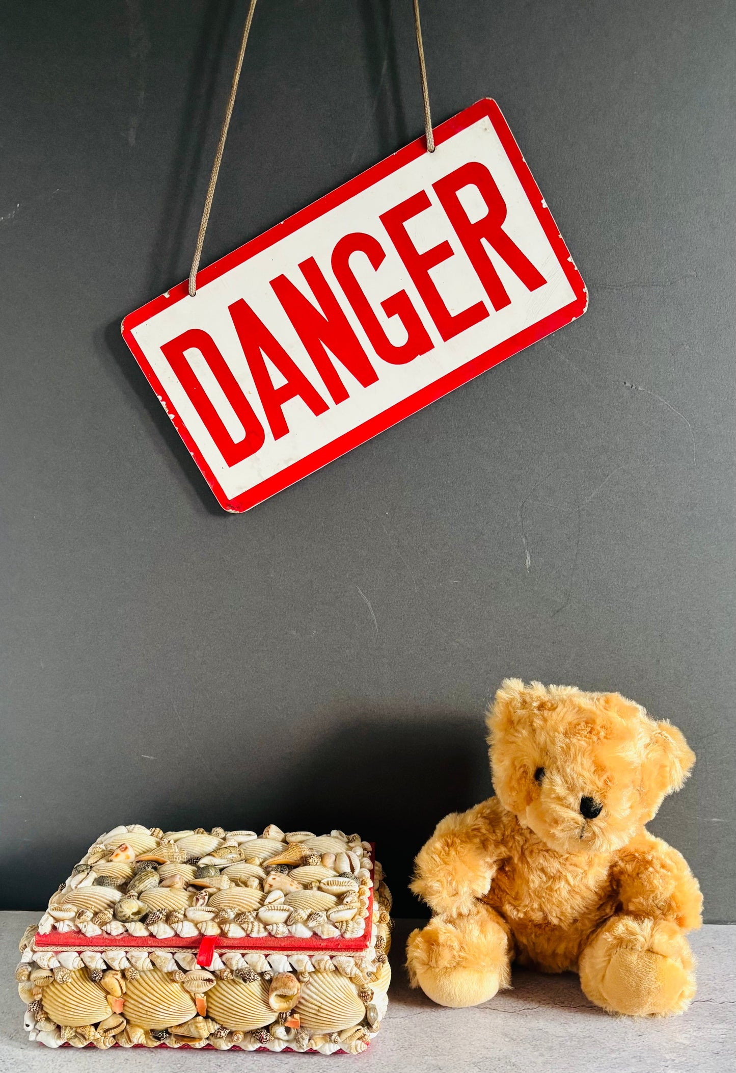 Vintage Danger Sign