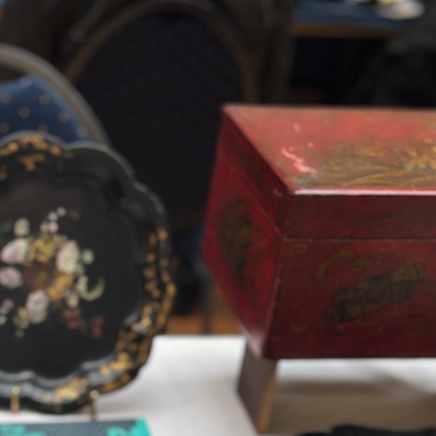 The Mixologist Devin - Large Vintage Japanese Lacquer Box