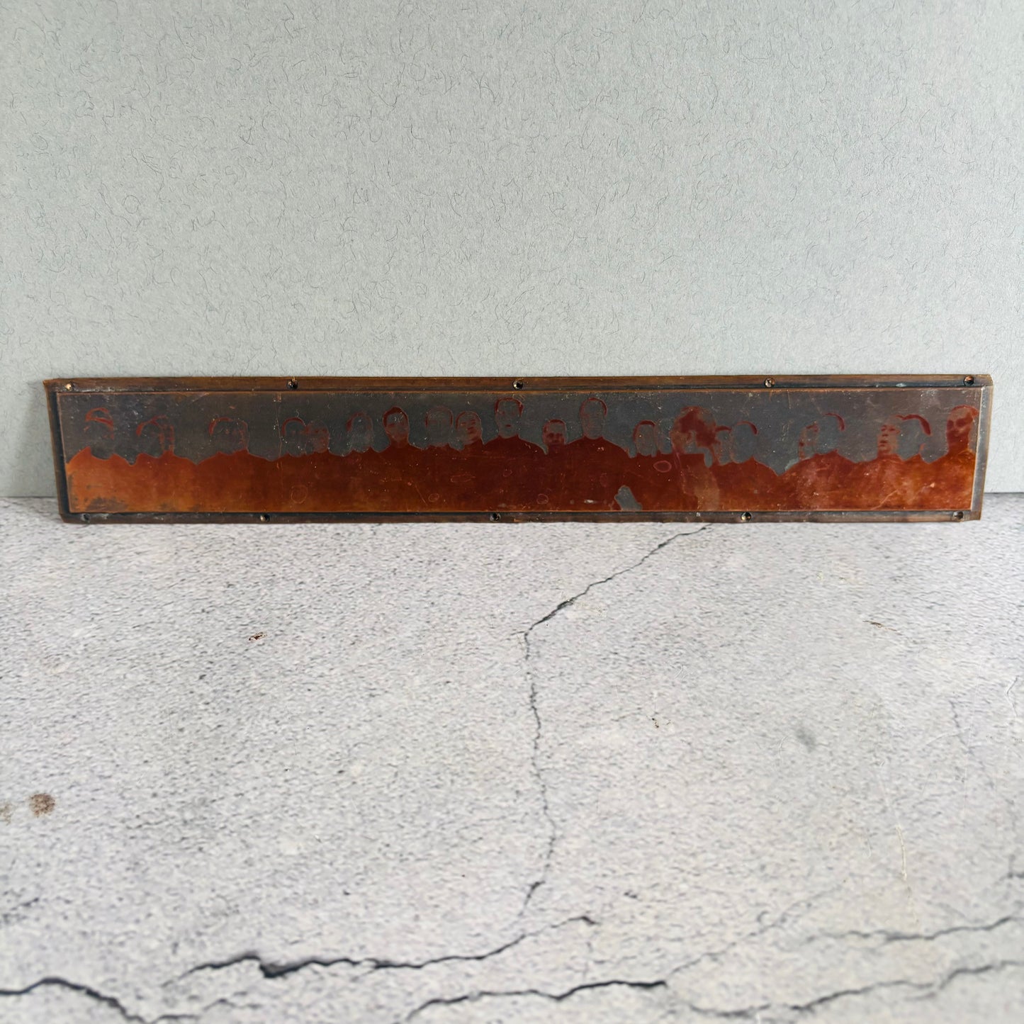 The Director Ben - Vintage Copper Printing Plate