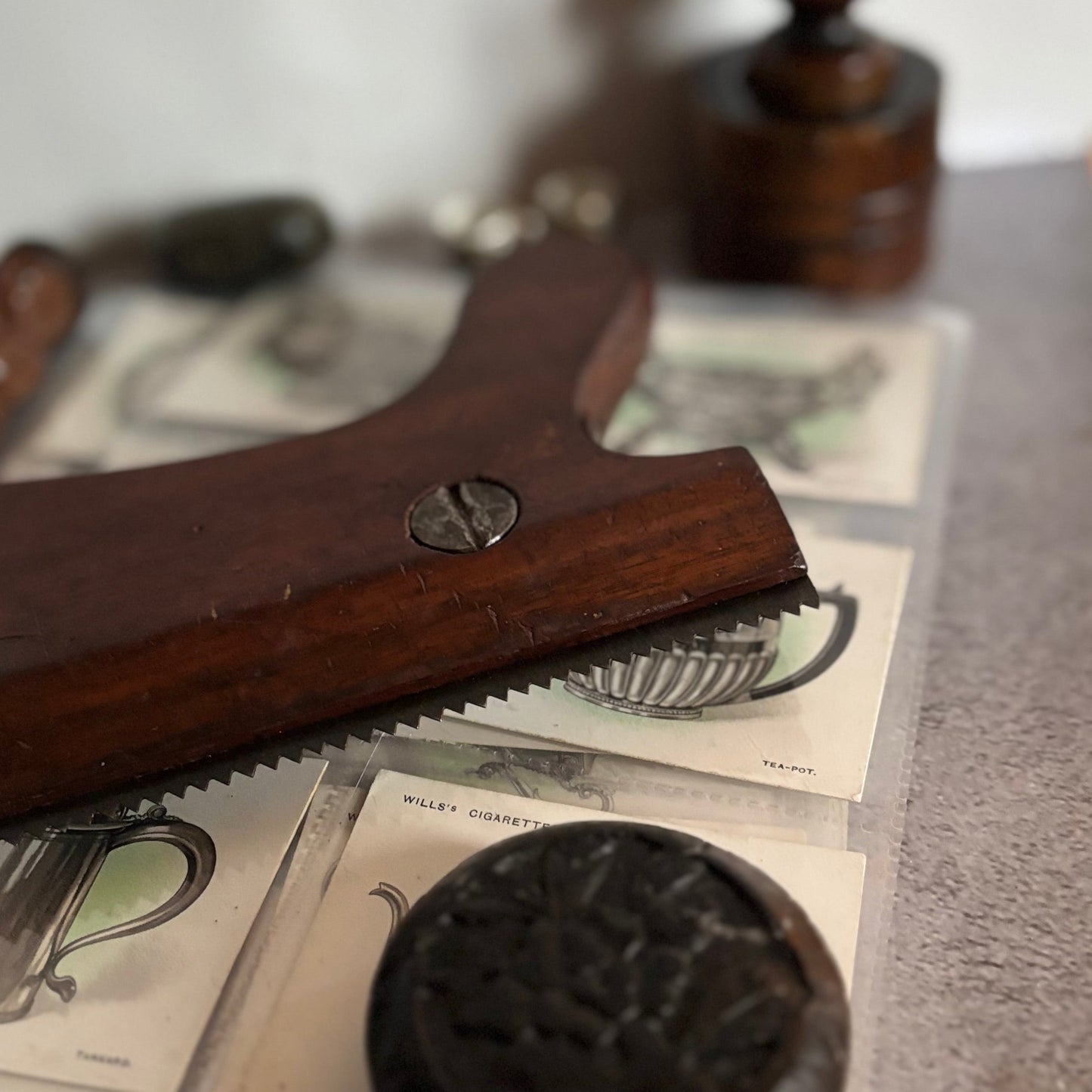 Antique Manual Staircase Saw| Unusual Carpenters Tool For Woodworking