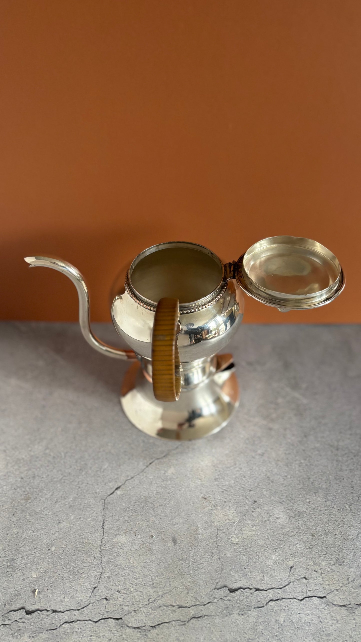 The Punk Bernie - Silver Plate Argyle Gravy Jug