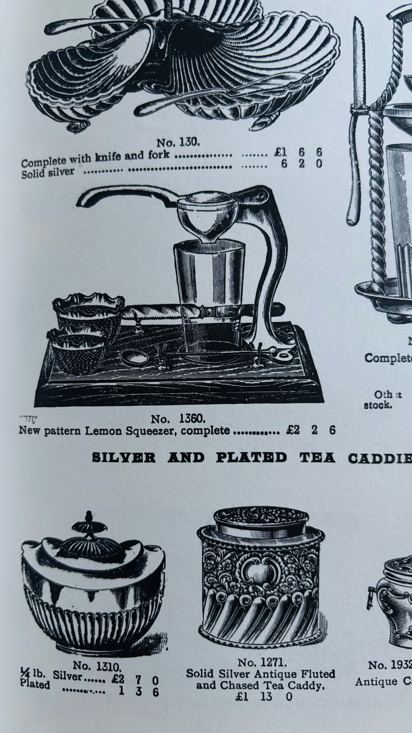 The Duchess Bobby - Antique Silver and Wooden Lemon Juicer