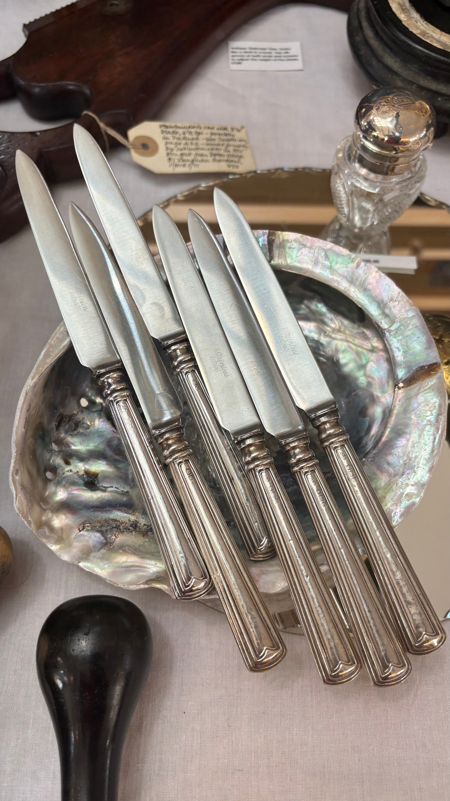 The Headhunter Avery - Art Deco Sterling silver handle fruit / cake knife