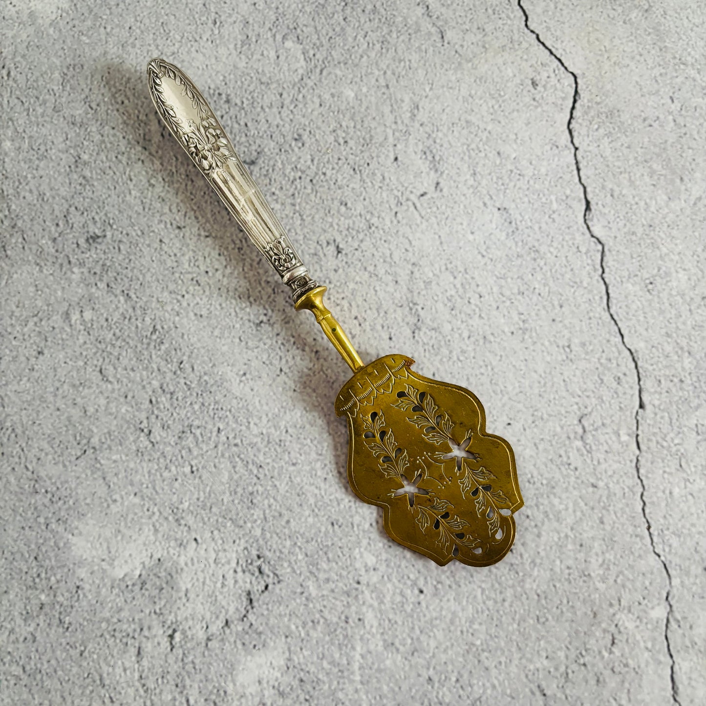 Antique Silver French Dessert Hors D'Oeuvre Spoon, The Urban Vintage Affair