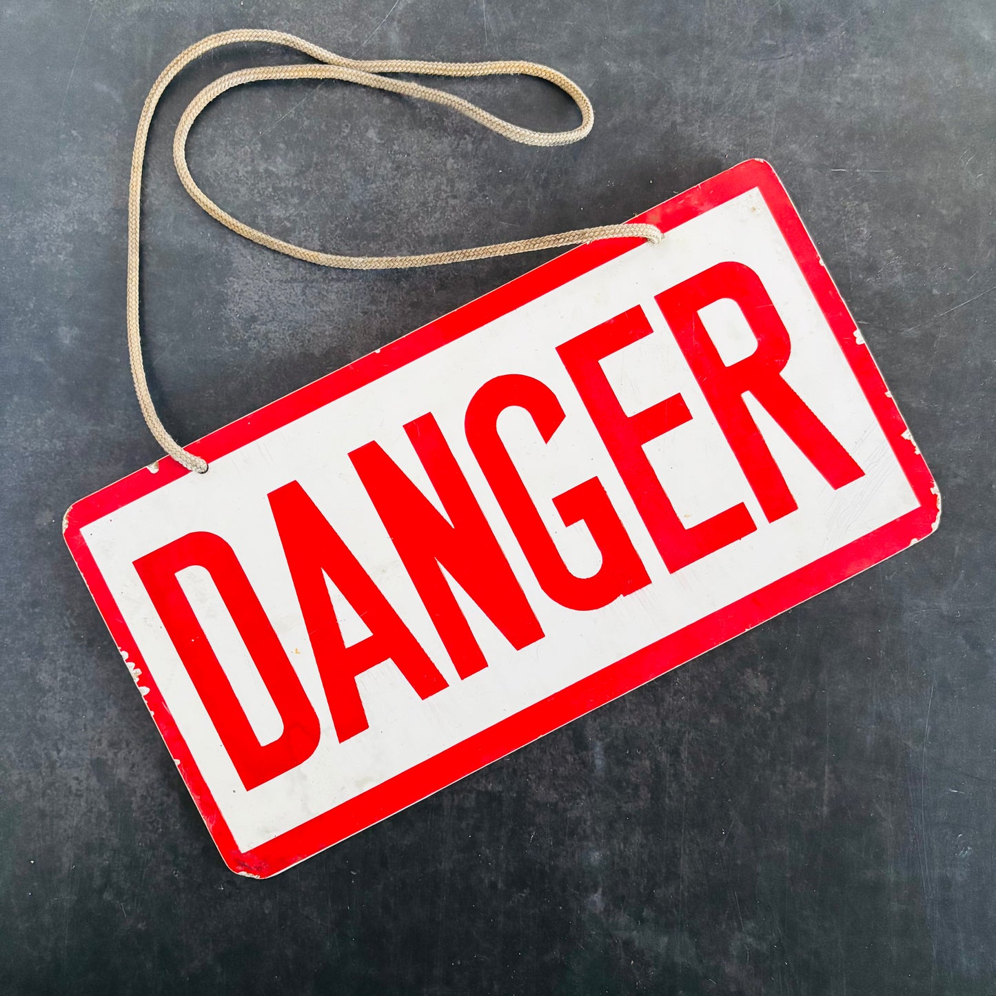 Vintage Danger Sign