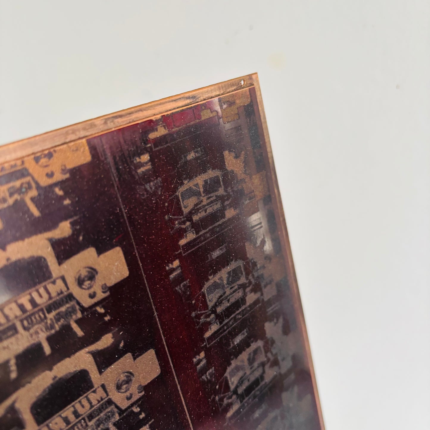 Vintage Ambit Magazine Copper Printing Plate | The Urban Vintage Affair