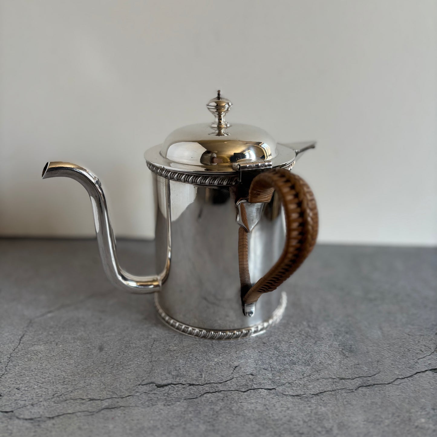 Antique Silver Plated Argyle Gravy Jug | Asprey London