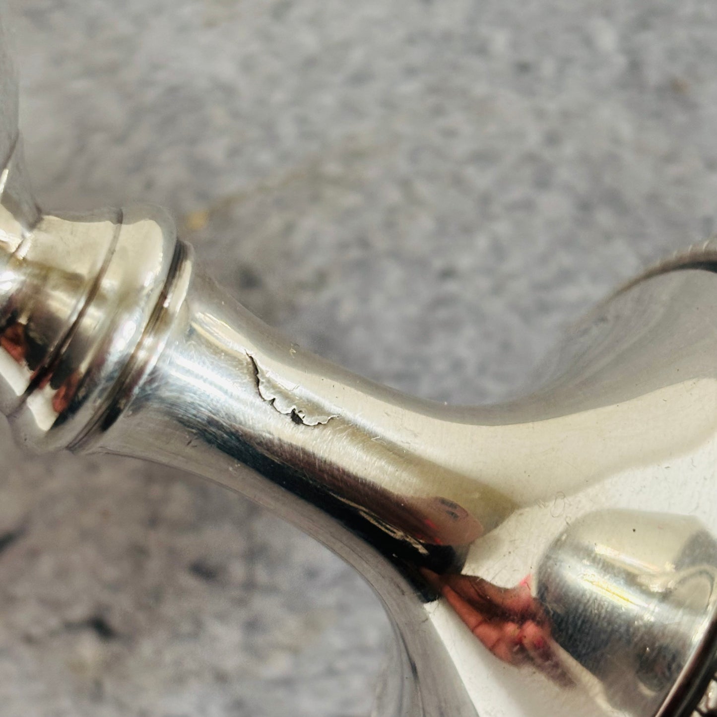 Hallmarked Vintage Silver Wine Goblet