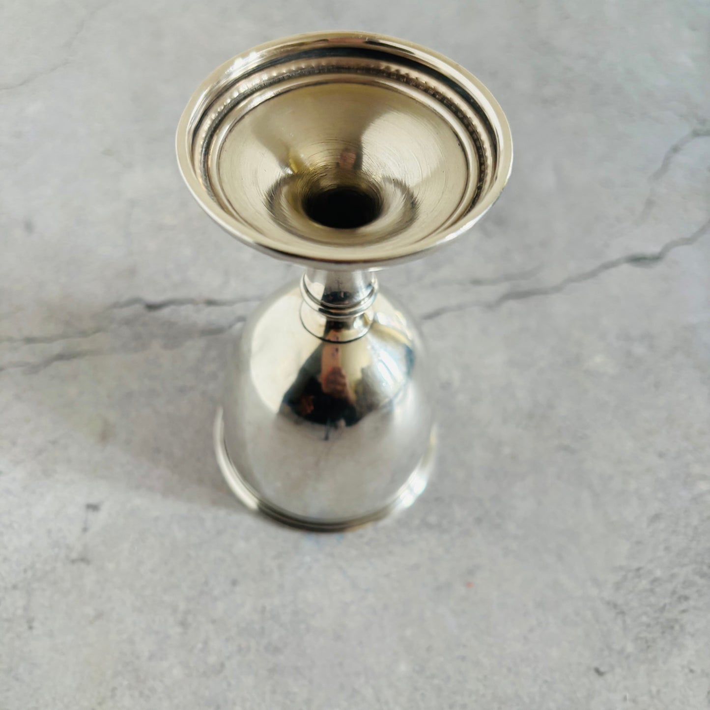 Hallmarked Vintage Silver Wine Goblet