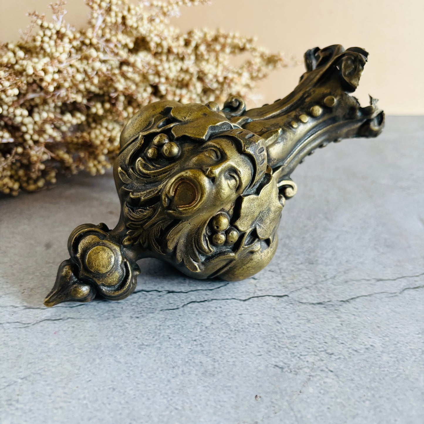 The Director Abi - Antique Heavy Ornate Clock Weight