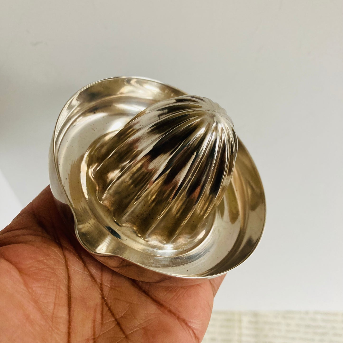 Vintage Silver Lemon Squeezer | Citrus Juicer