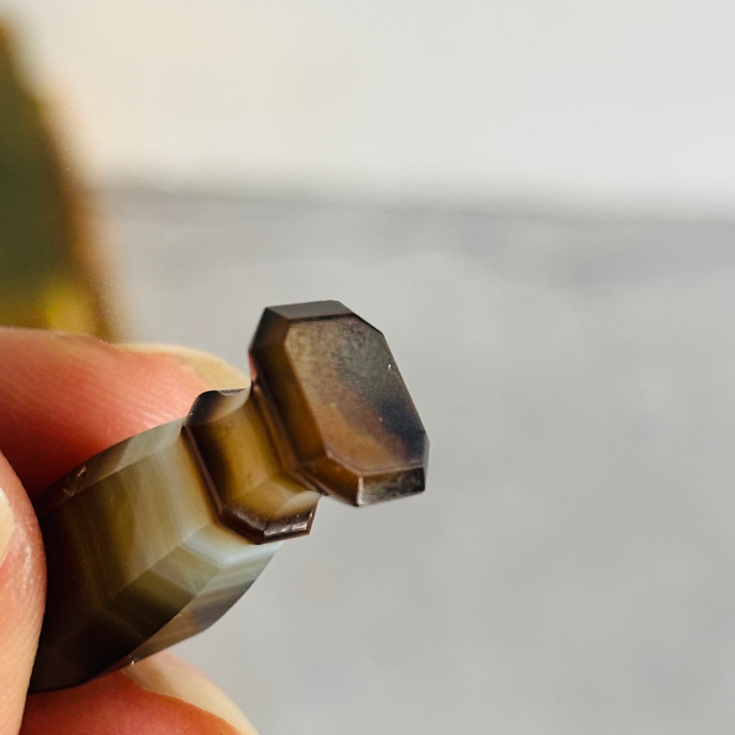 Antique Miniature Agate Wax Seal Stamp | The Urban Vintage Affair