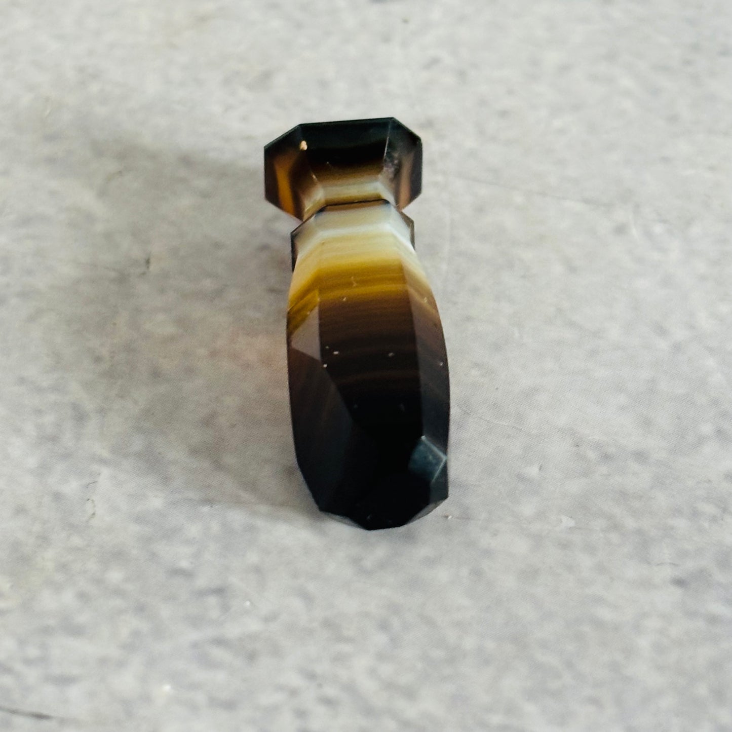 Faceted gemstone Antique Miniature Agate Wax Seal Stamp | The Urban Vintage Affair
