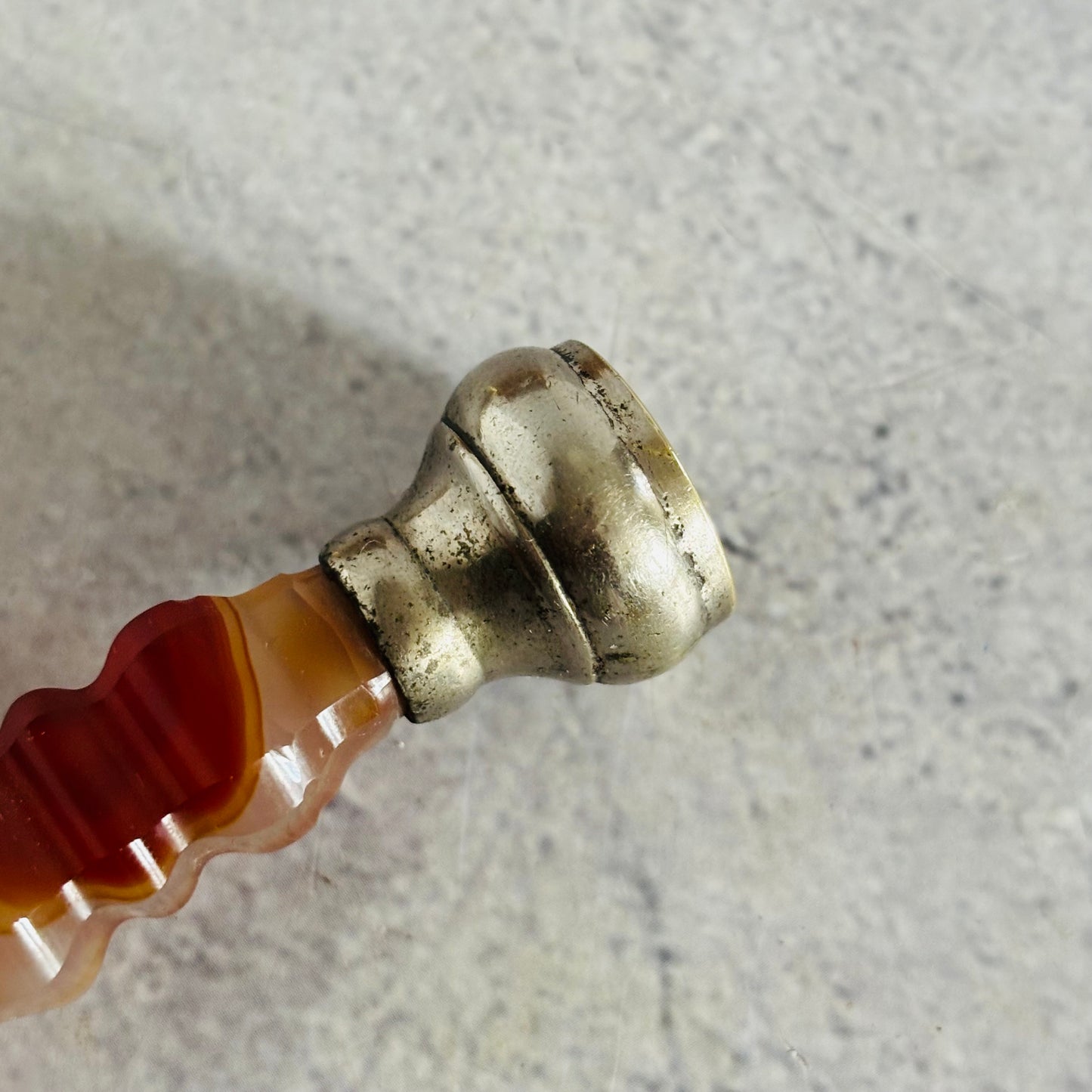 Antique Natural Agate Wax Seal Stamp | The Urban Vintage Affair