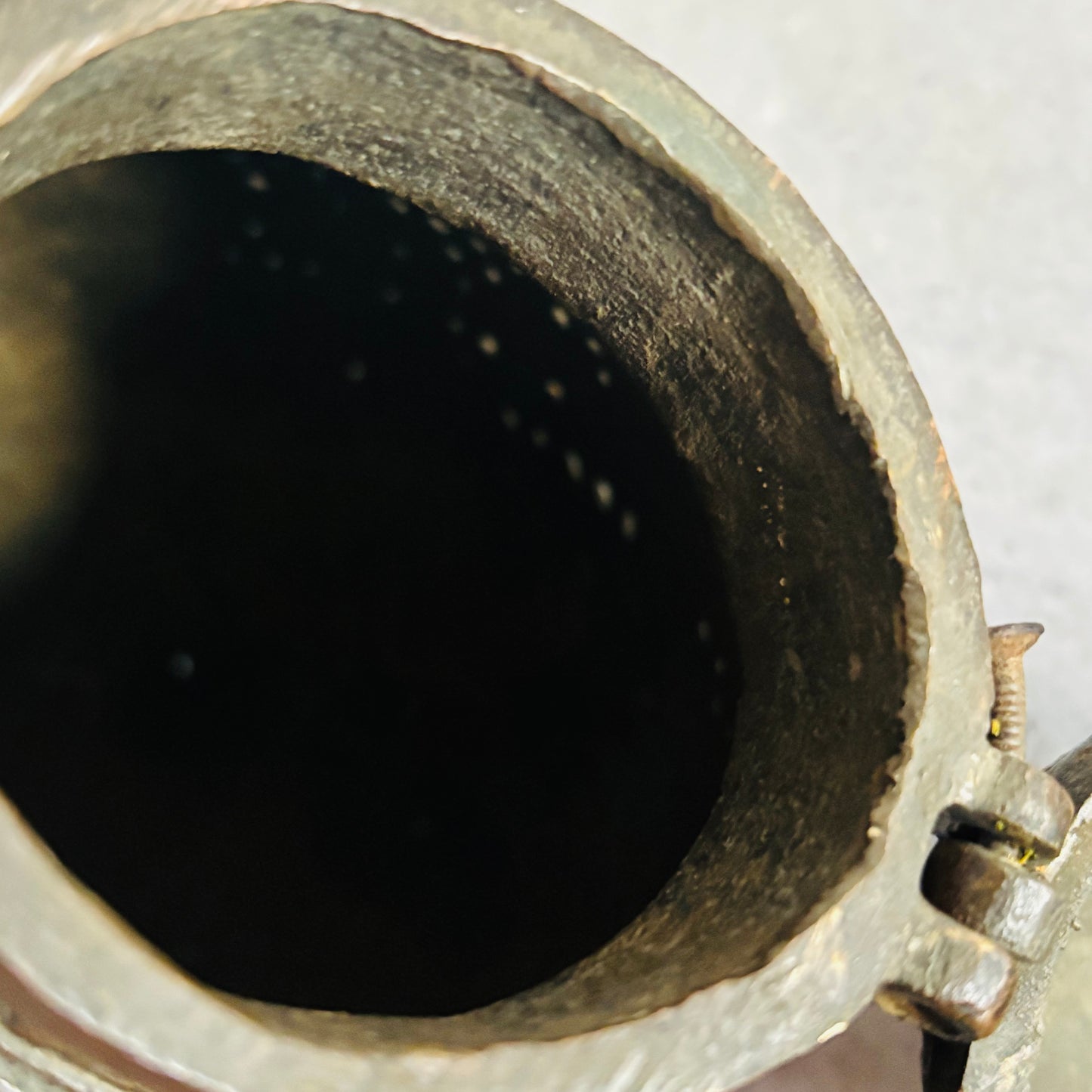 Antique Indian Bronze Sculpture Container | The Urban Vintage Affair