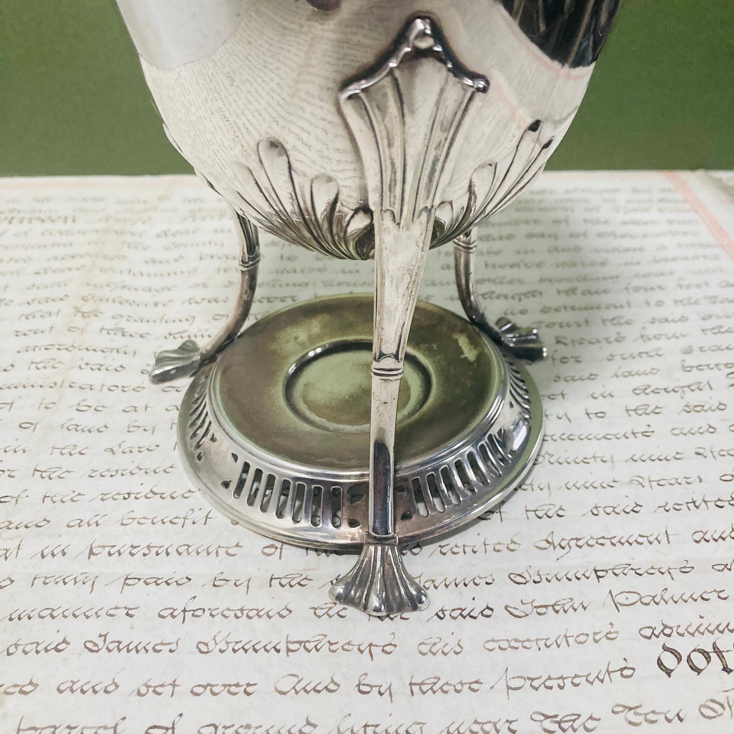 Edwardian Silver Egg Coddler William Hutton & Son