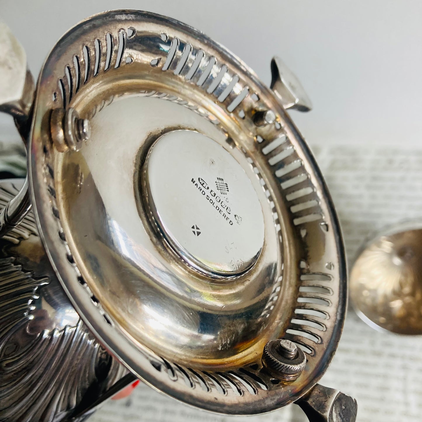 Edwardian Silver Egg Coddler William Hutton & Son