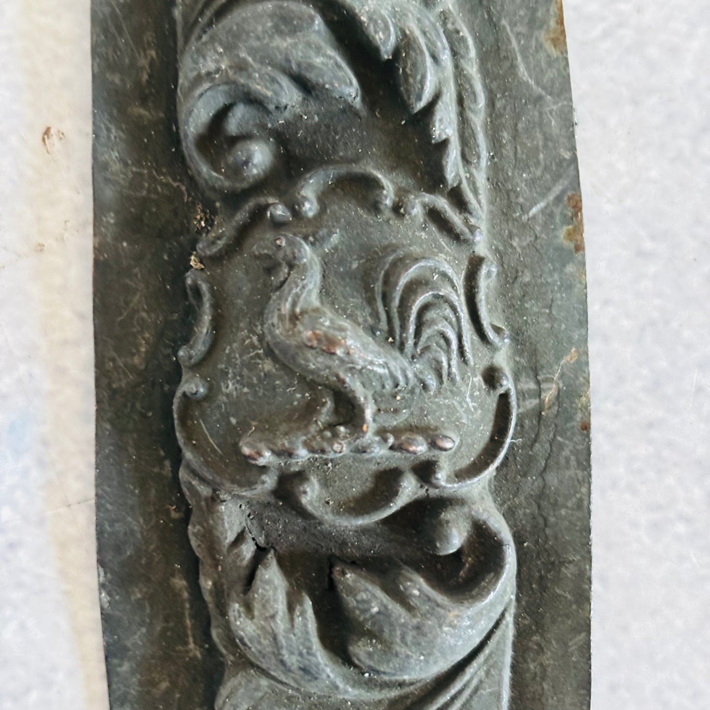 Antique Zinc Moulds Unique Heraldic Designs | The Urban Vintage Affair
