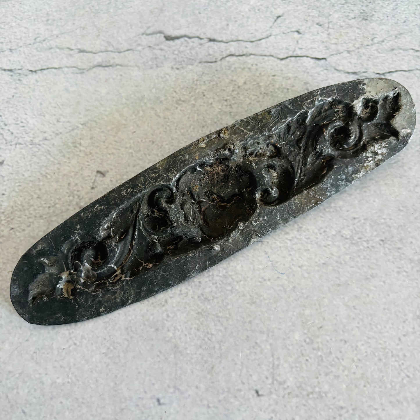 Antique Zinc Moulds Unique Heraldic Designs | The Urban Vintage Affair