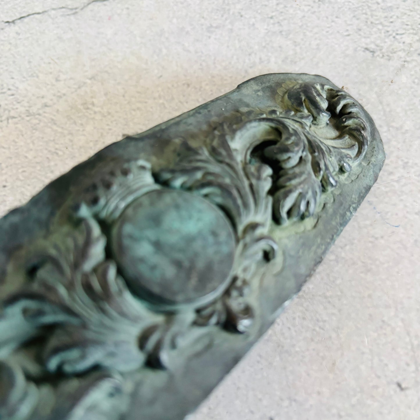 Antique Zinc Moulds Unique Heraldic Designs | The Urban Vintage Affair
