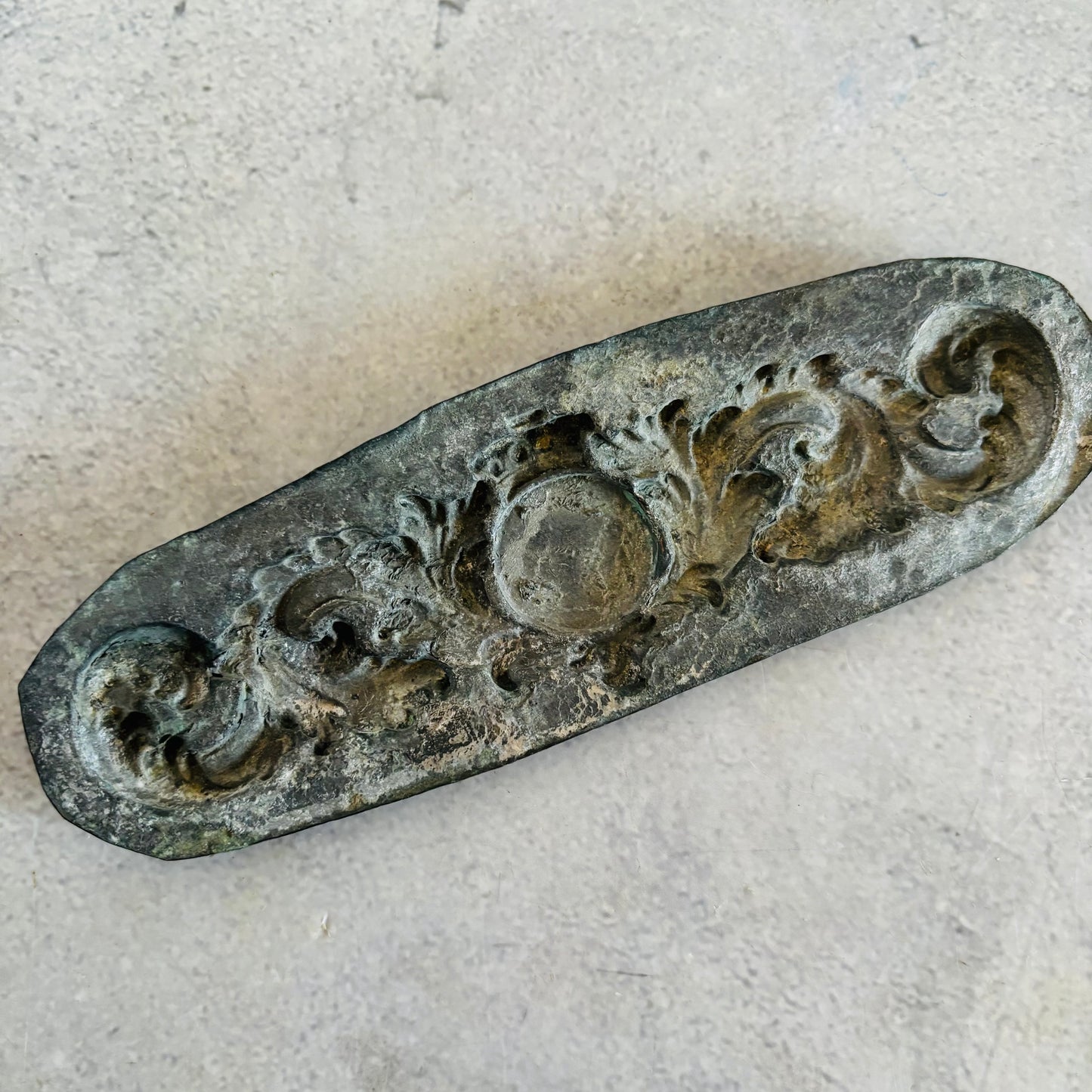 Antique Zinc Moulds Unique Heraldic Designs | The Urban Vintage Affair