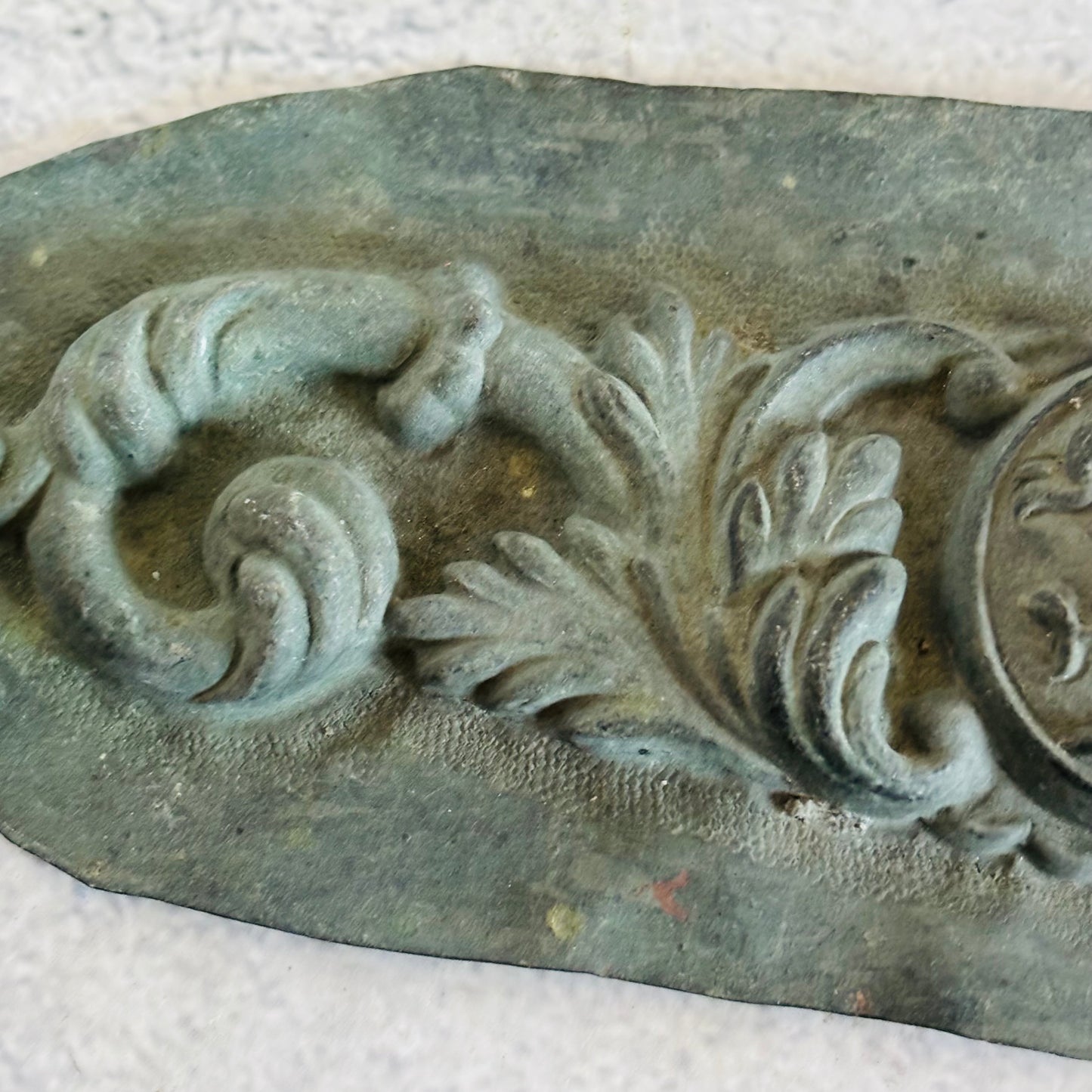 Antique Zinc Moulds Unique Heraldic Designs | The Urban Vintage Affair