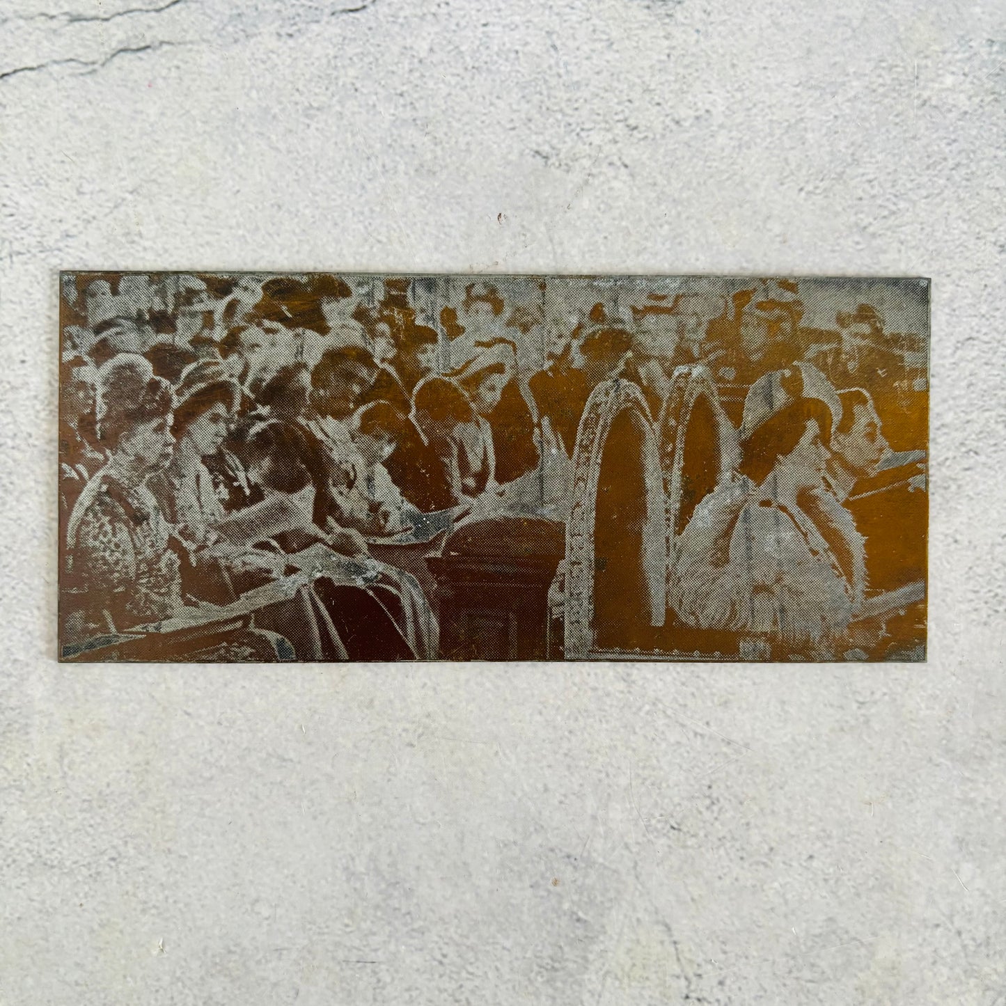 The Director Lizzy - Vintage Royal Printing Plates