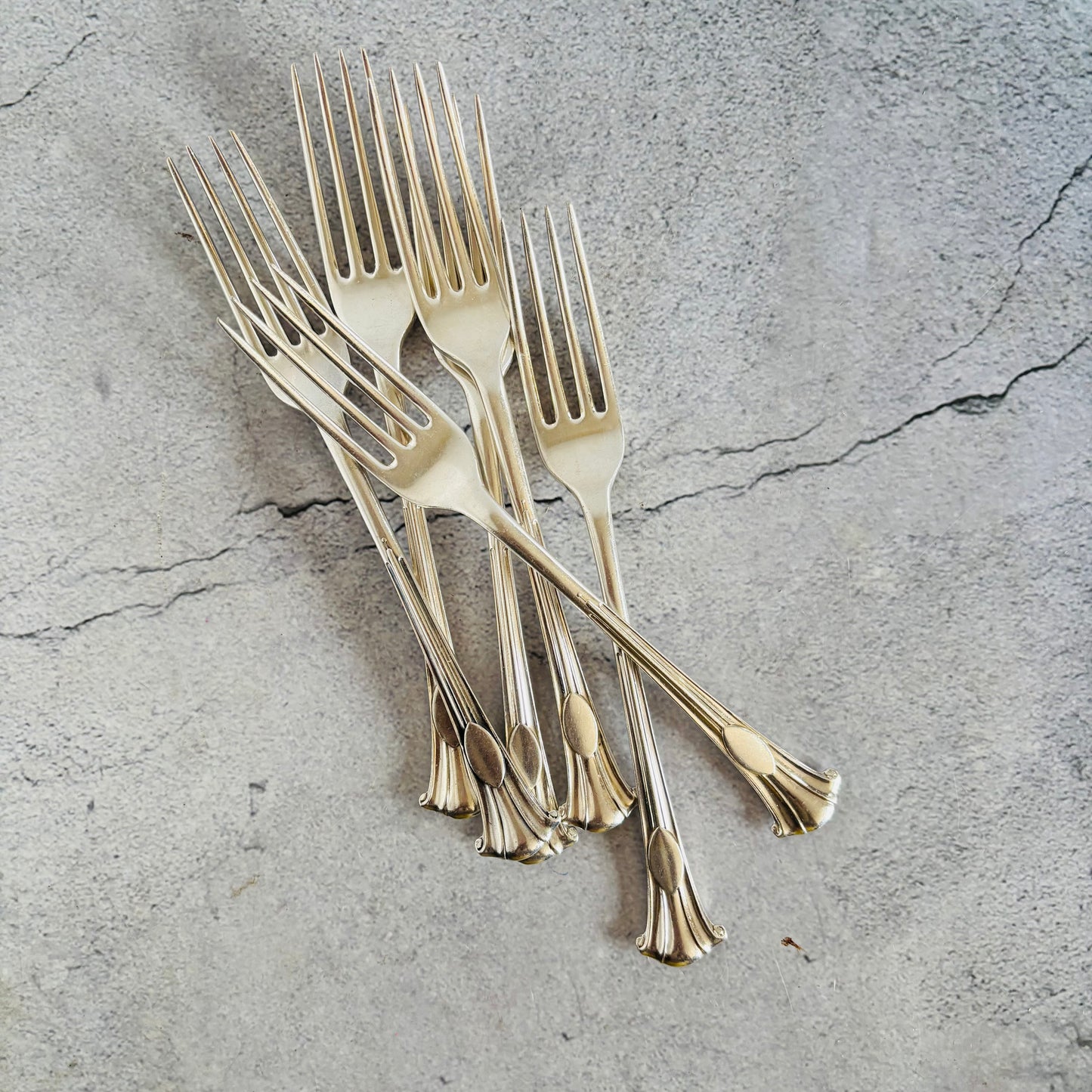 Quality Vintage Silver Forks by Mappin & Webb Onslow Pattern Cutlery