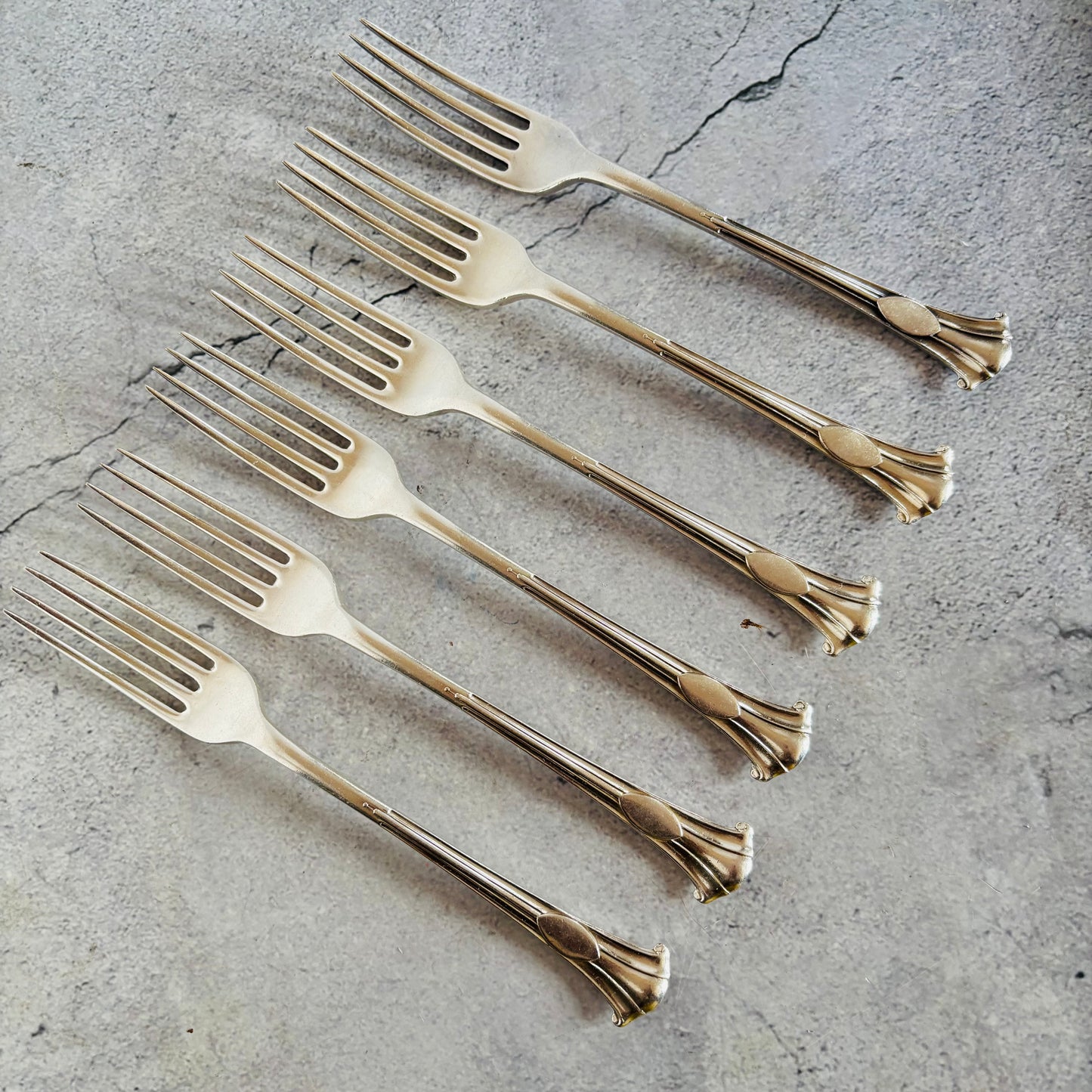 Quality Vintage Silver Forks by Mappin & Webb Onslow Pattern Cutlery