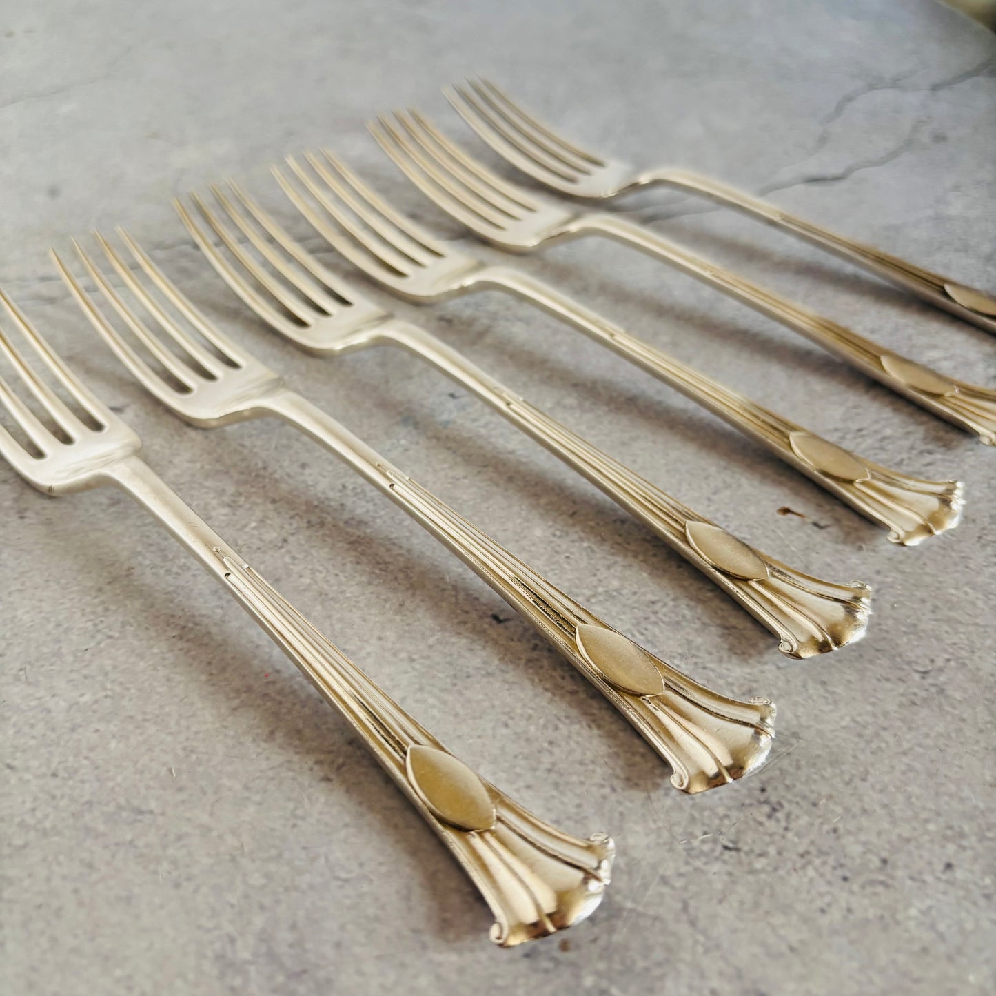Quality Vintage Silver Forks by Mappin & Webb Onslow Pattern Cutlery
