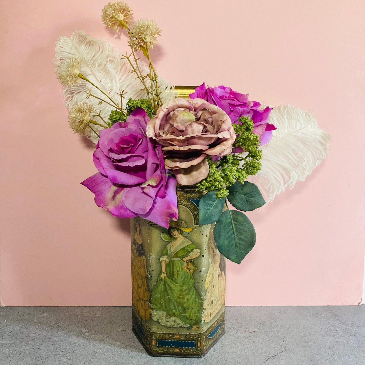 Antique Advertisement Tin Victory V Lozenges | The Urban Vintage Affair