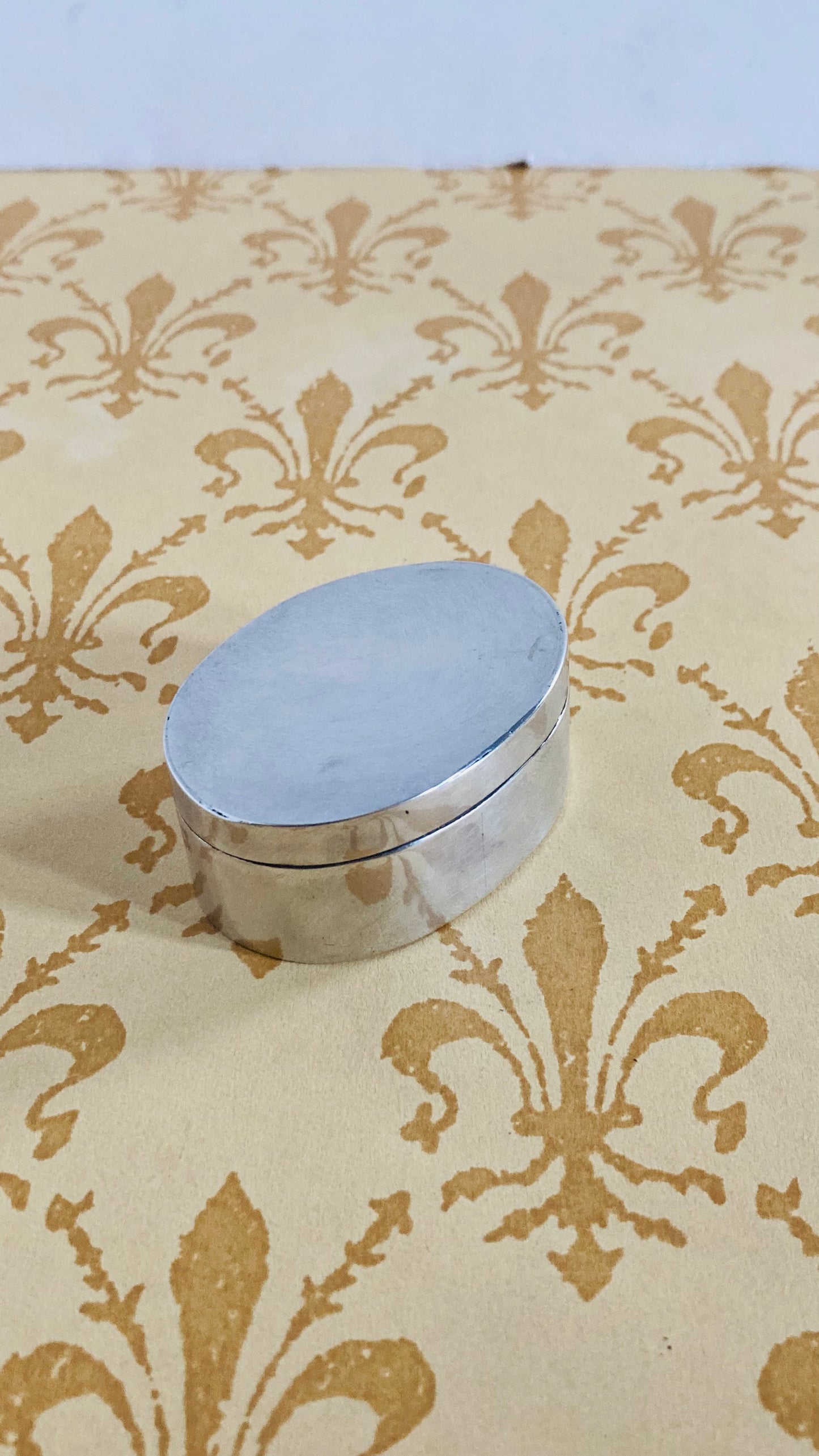 The Mixologist Hamish - Sterling Silver Keepsake Box