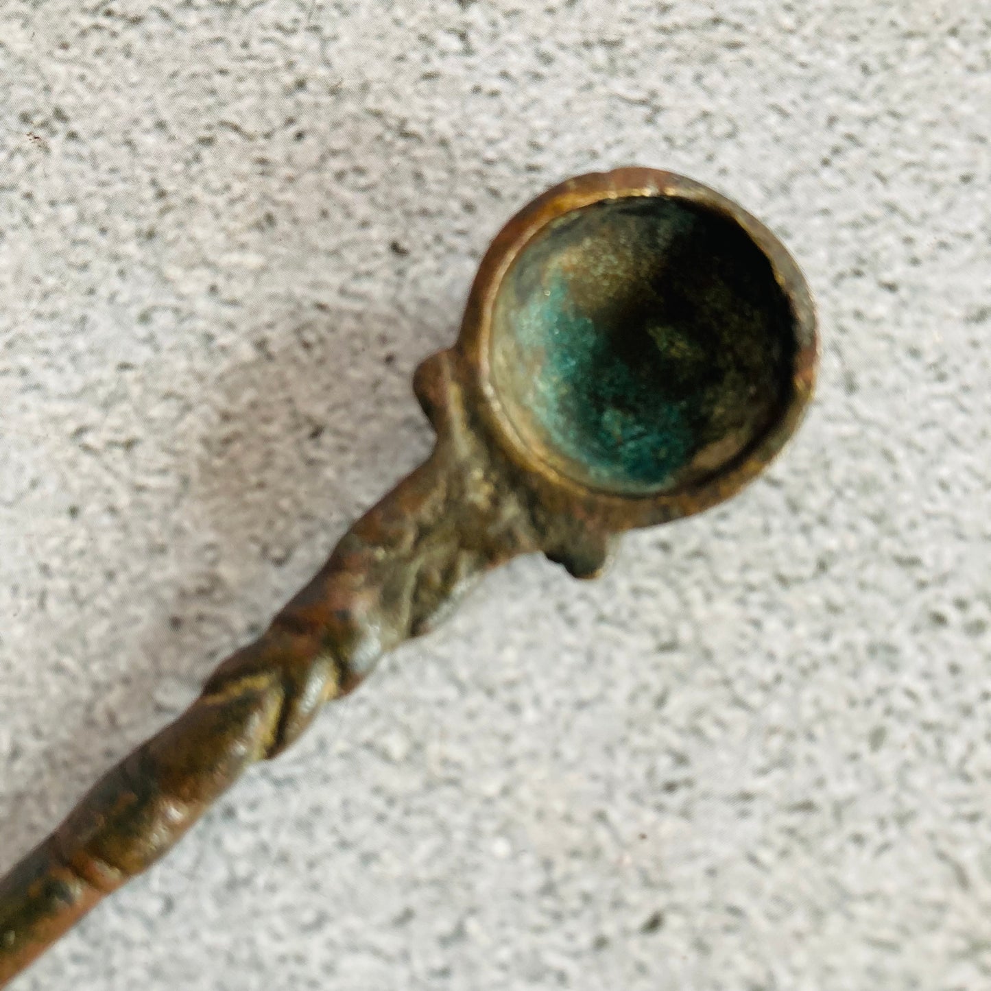 Antique Ritual Spoon With Beautiful Patina
