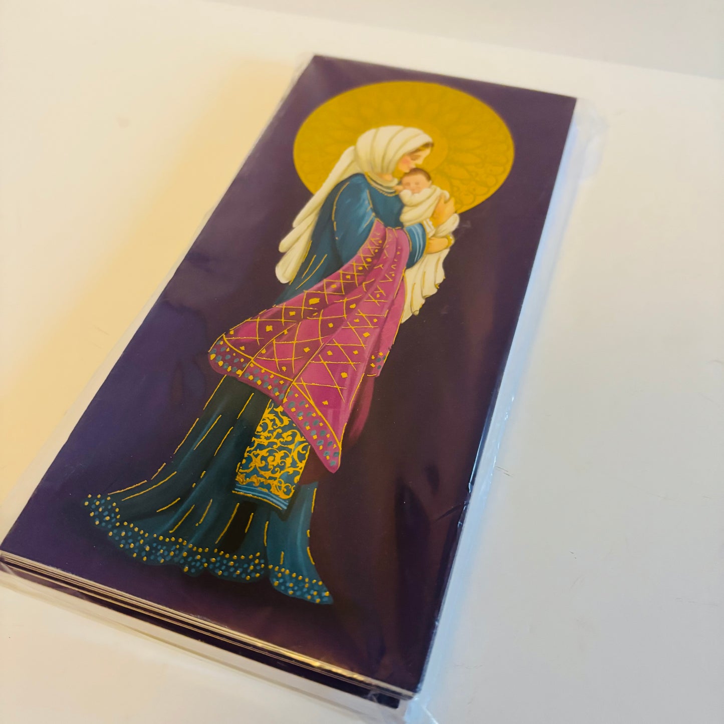Lupus UK Christmas Cards Pack of 10 - Madonna with Chid