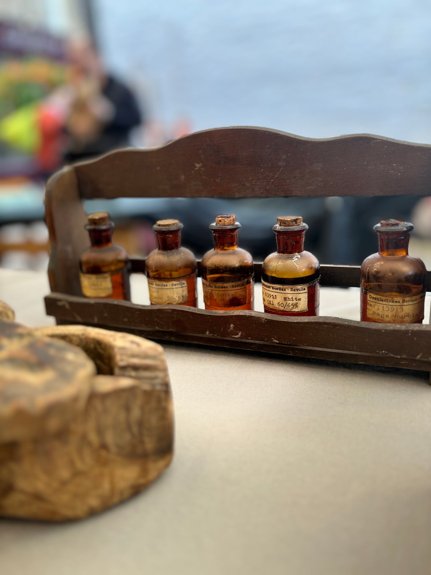 The Artist Riley - Antique Apothecary Bottled Essential Oils
