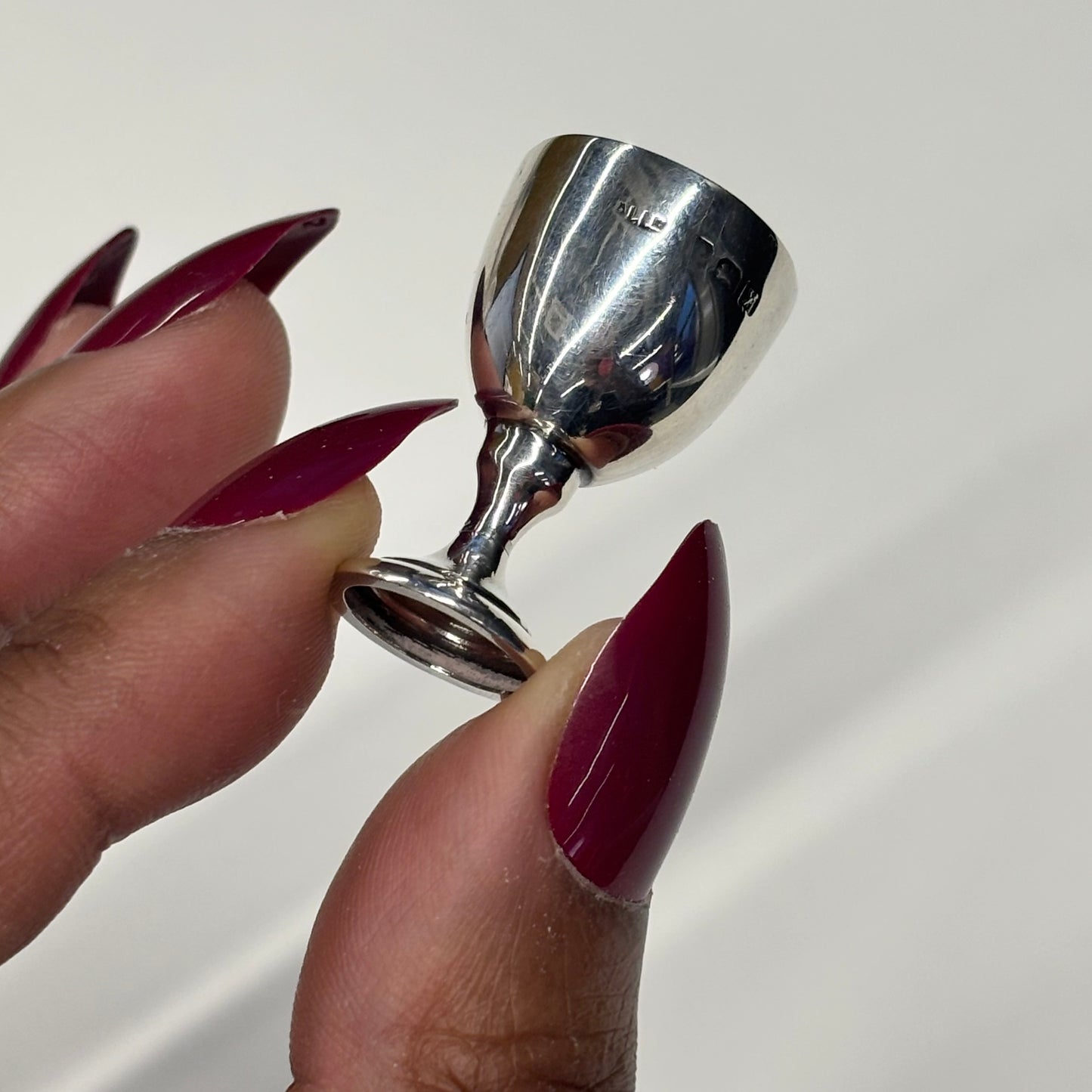 Antique Sterling Silver Miniature Dolls House Goblet