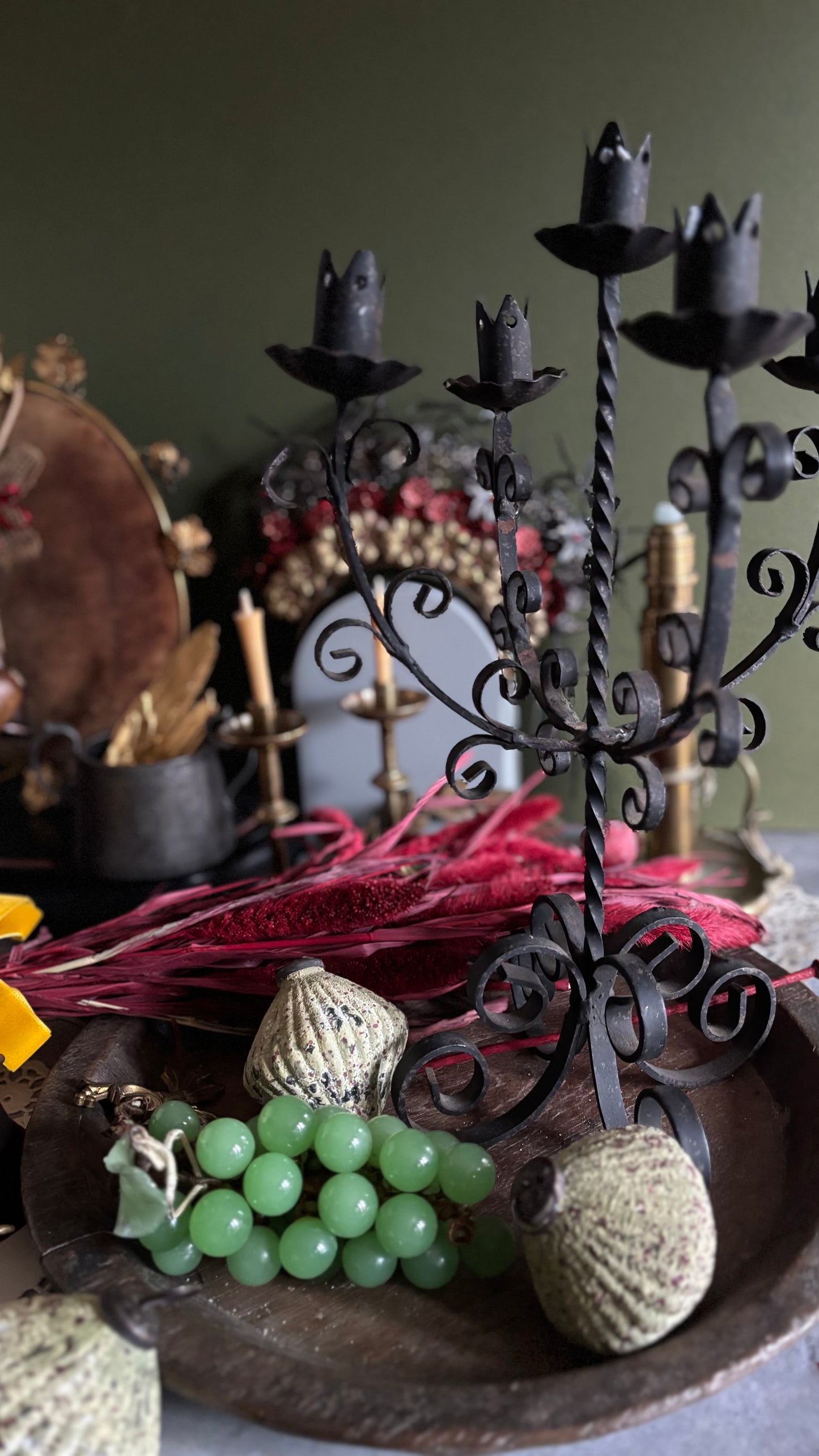 The Director Bart - Antique Candle Holder / Candelabra