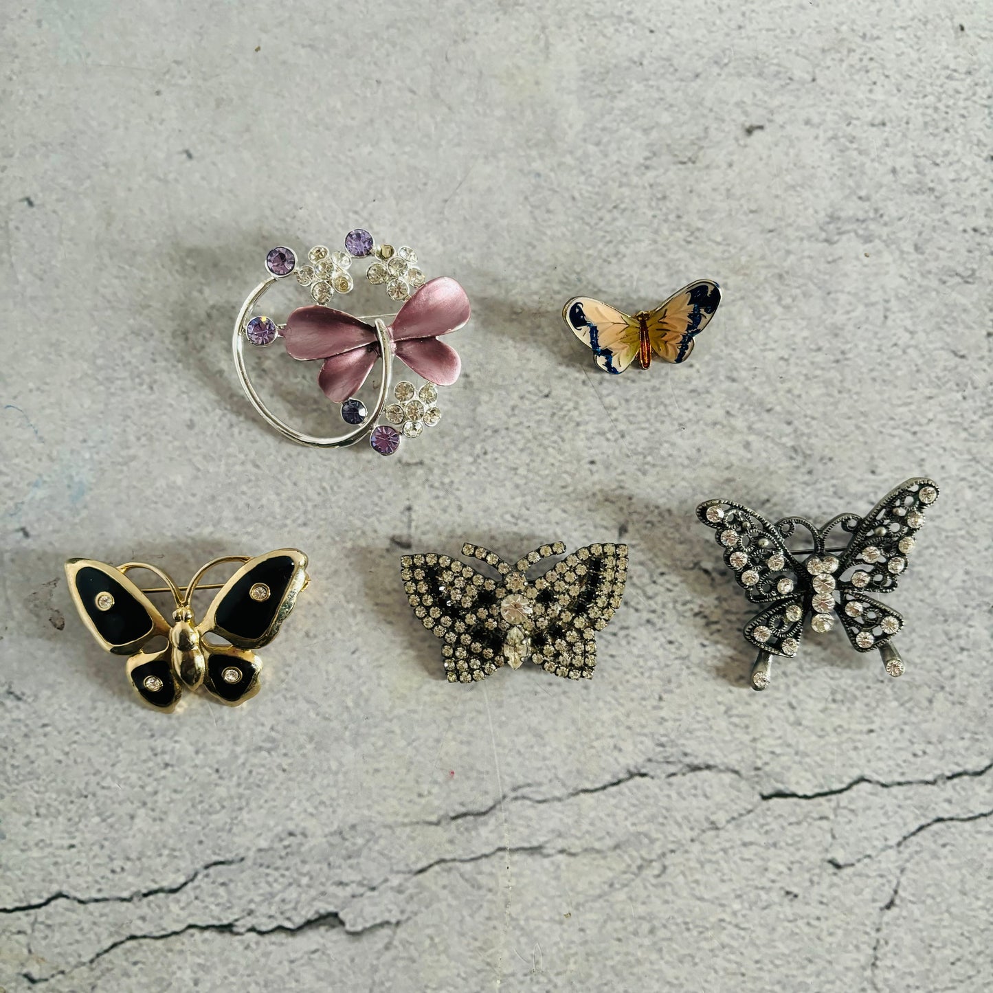 Vintage Butterfly Brooch for Lupus UK
