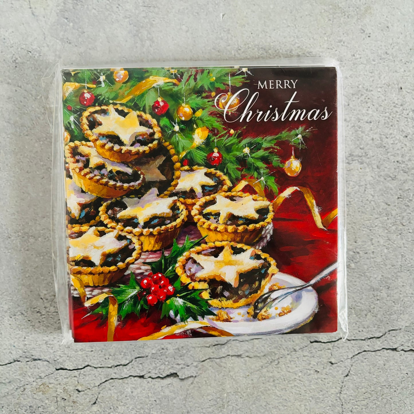 Lupus UK Christmas Cards Pack of 10- Mince Pie Anyone