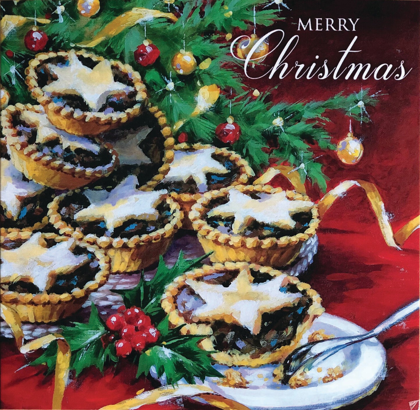 Lupus UK Christmas Cards Pack of 10- Mince Pie Anyone