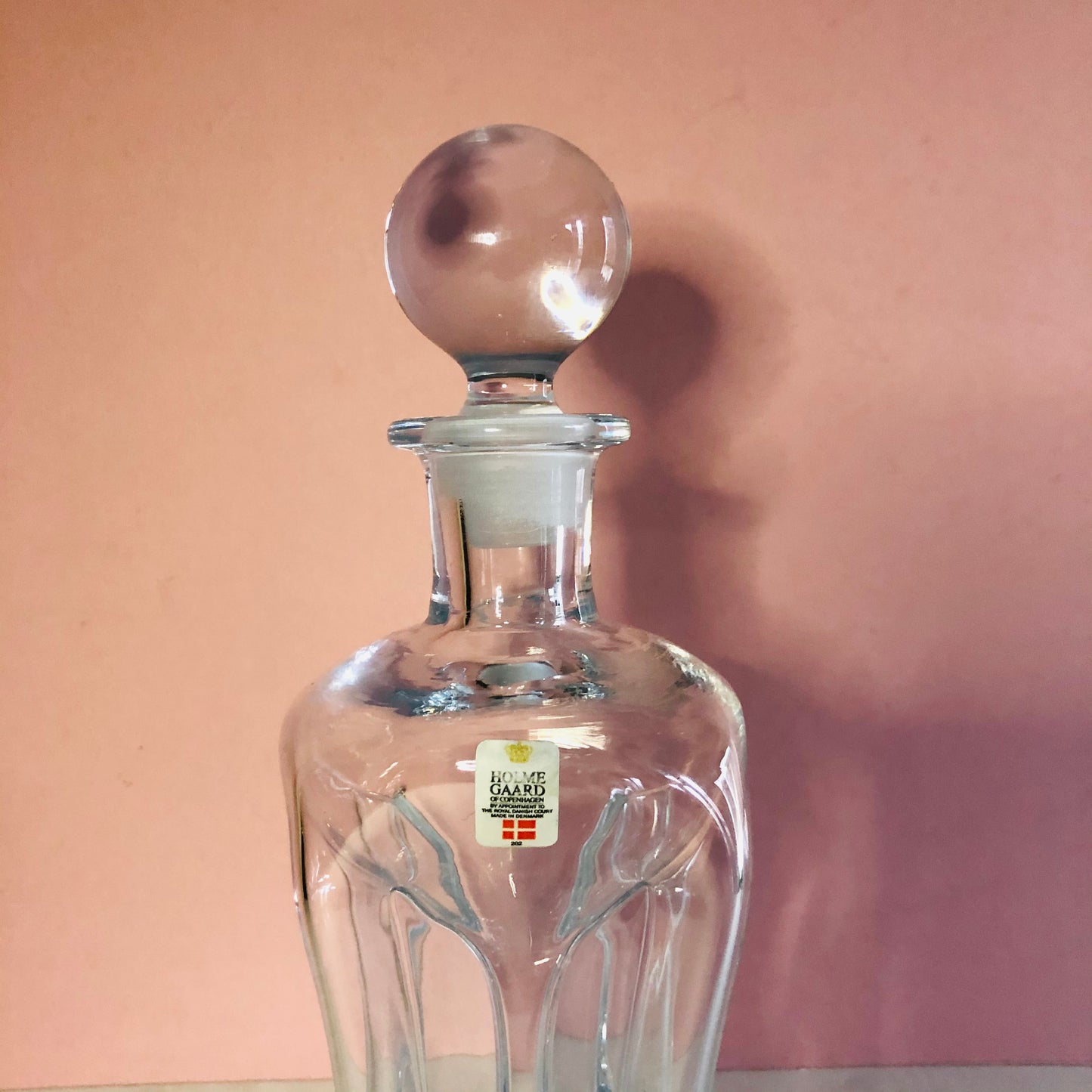 The Artist Meredith - Vintage Holmegaard Kluck Kluck Pinch Decanter