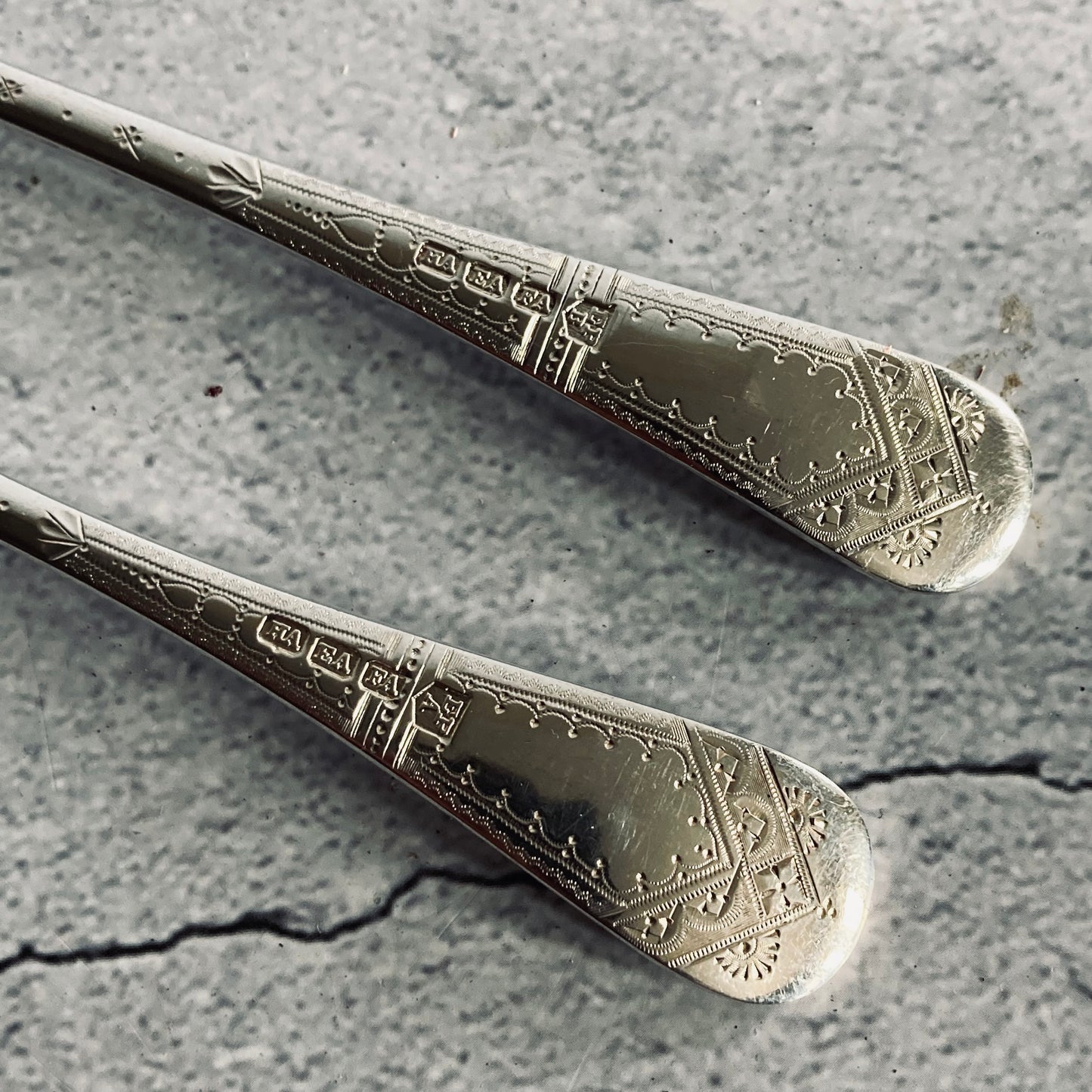 The Headhunter Estelle - Antique Spoon & Fork Set
