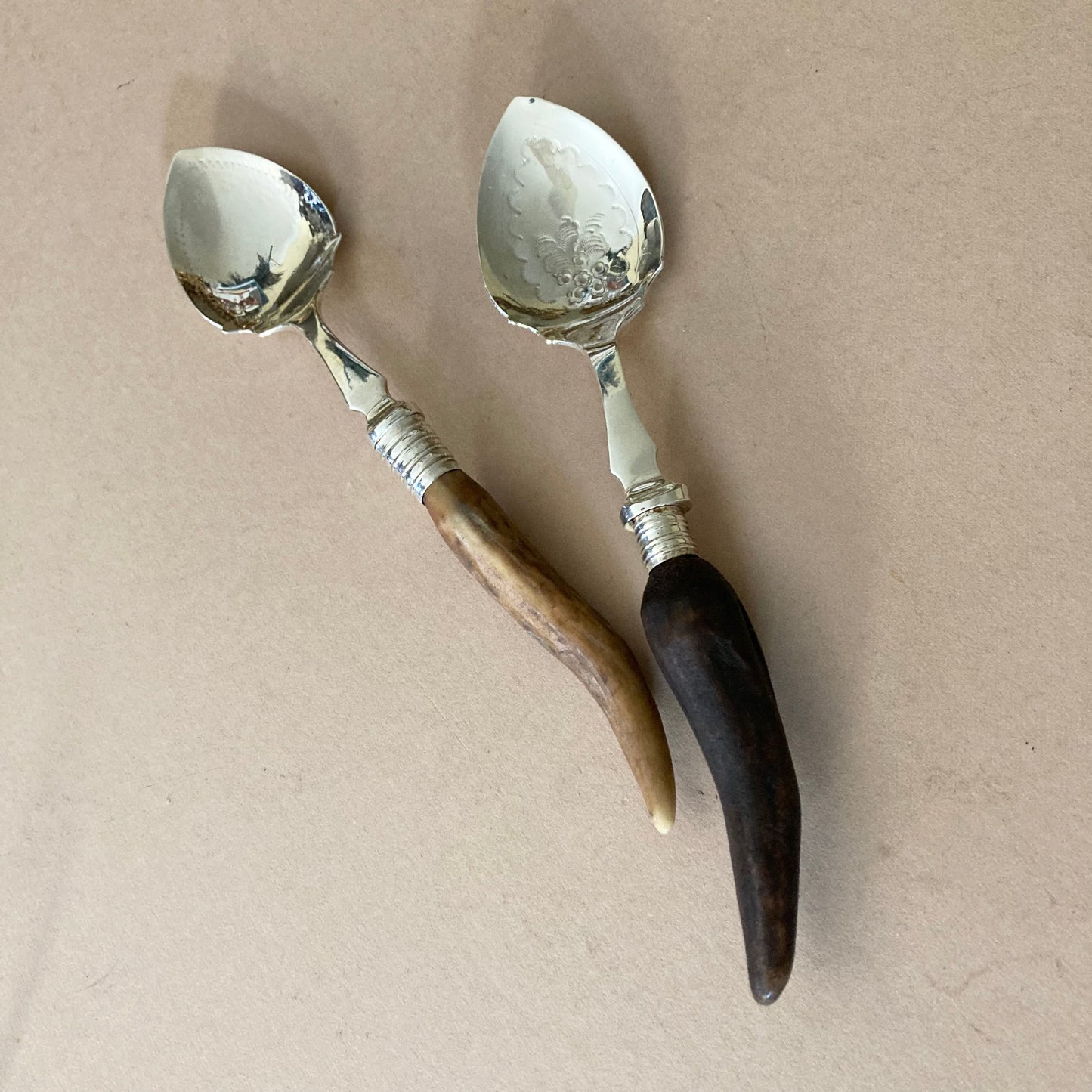 The Headhunter Samantha - Antique Silver Plate Jam Spoon